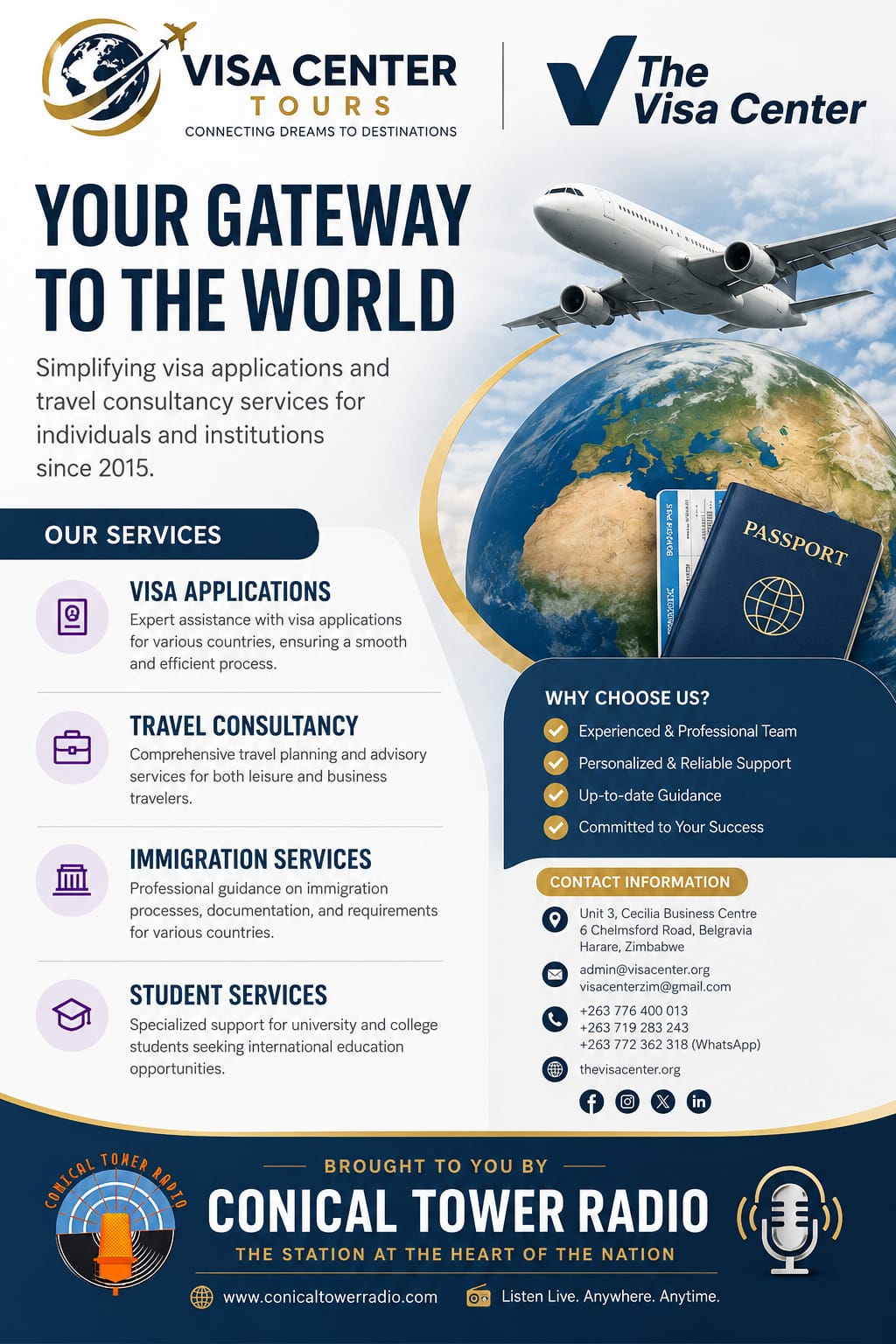 Visa Center Tours